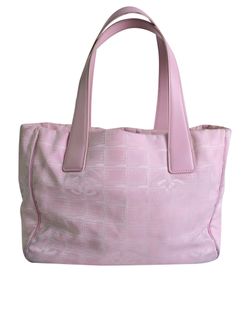 Travel Line Tote, Canvas, Pink, 8595339 (2003-2004), 2*